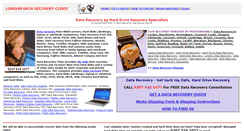 Desktop Screenshot of datarecoveryclinic.co.uk